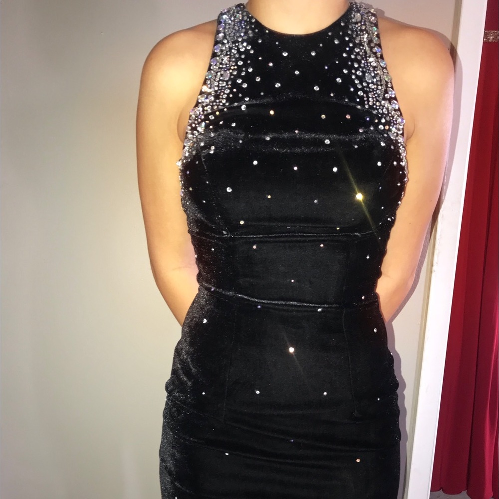 Black Blush Prom dress